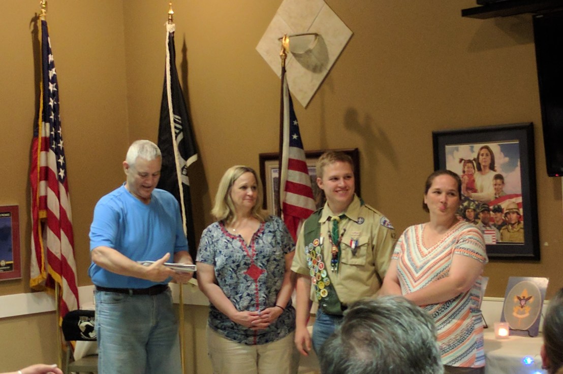 Our newest eagle&nbsp;scout